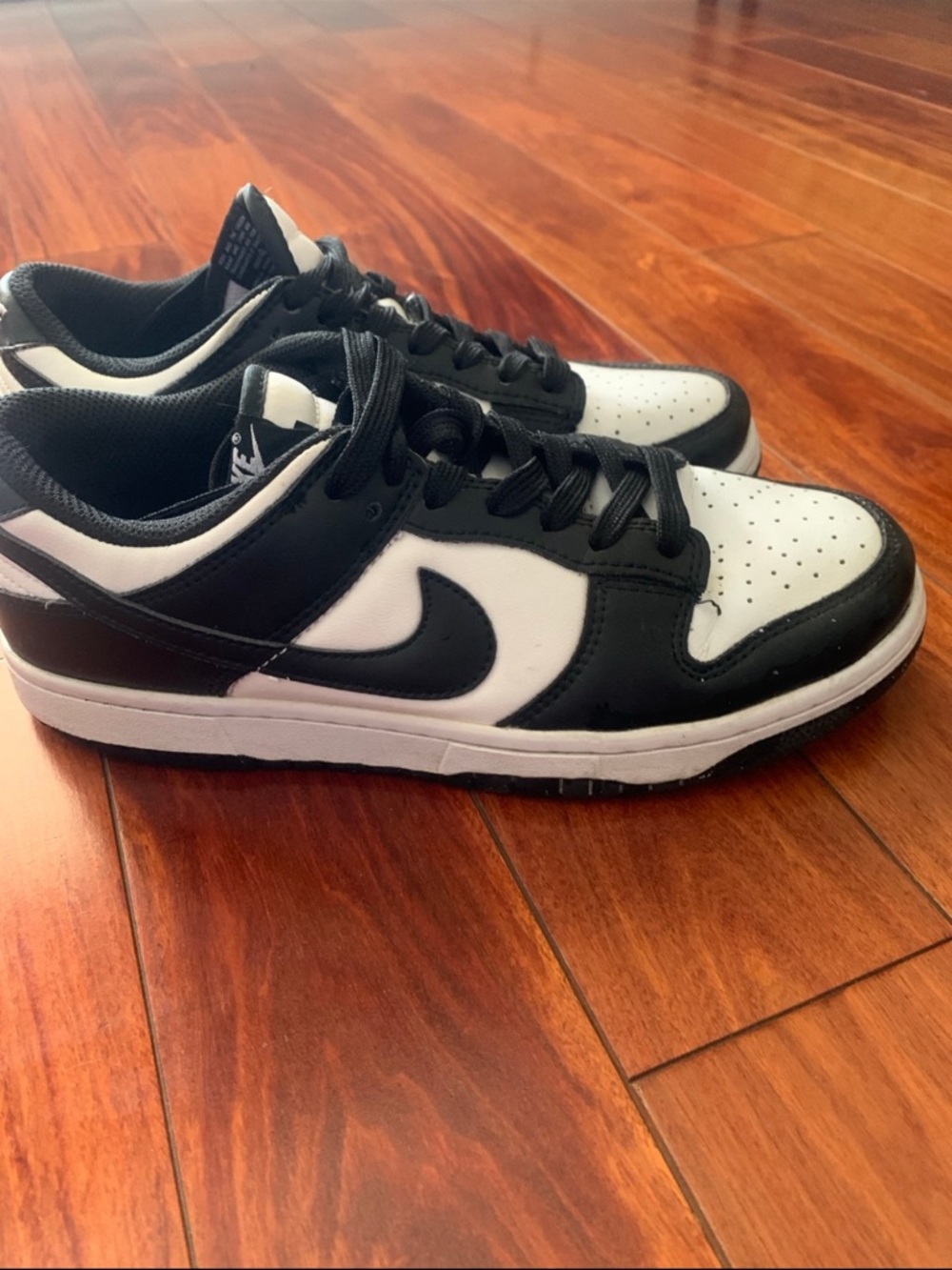 Nike Black and White Low-Top Sneakers